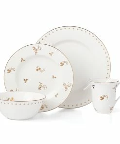 Lenox Dinnerware Opal Innocence Flourish 4-Piece Place Setting