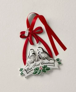 Lenox 2021 Our 1st Christmas Together Dove Ornament