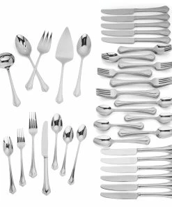 Lenox Alcott 89-Piece Flatware Set