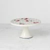 Kate Spade Vintage Cherry Dot Cake Plate Dinnerware