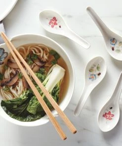 Lenox Butterfly Meadow Bowl & Chopsticks