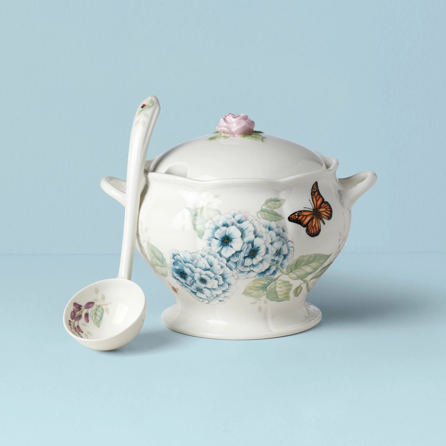 Lenox Butterfly Meadow 2-Piece Tureen & Ladle Set