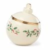 Lenox Holiday Ornament Cookie Jar Dinnerware