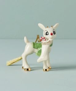 Lenox Rudolph's Surprise Stocking Ornament
