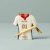 Lenox My Baseball Champ Jersey & Bat Ornament Personalized Ornaments