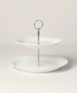 Lenox Profile 2-Tiered Server Dinnerware