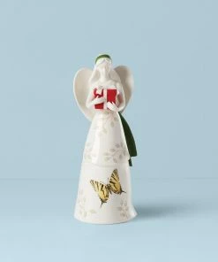 Lenox Butterfly Meadow Angel & Present Figurine