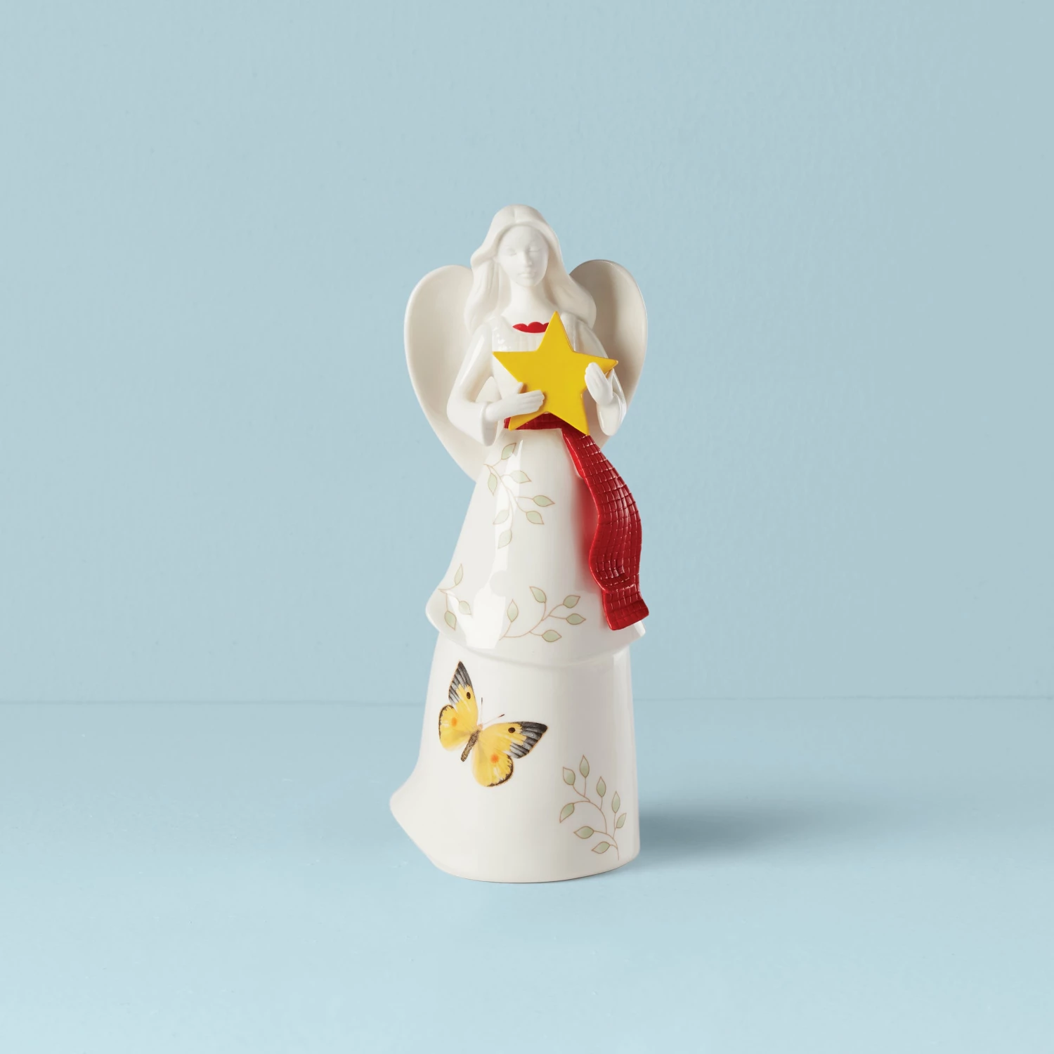 Lenox Butterfly Meadow Angel & Star Figurine