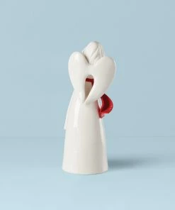 Lenox Butterfly Meadow Angel & Wreath Figurine Décor