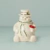 Lenox Kitchen Happy Holly Days Snowman Cookie Jar