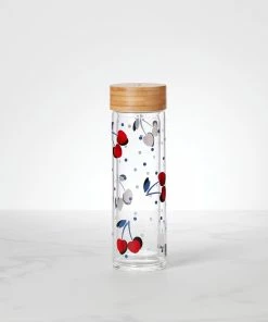 Kate Spade Travel Cups Vintage Cherry Dot Water Bottle