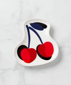 Kate Spade Vintage Cherry Dot Spoon Rest