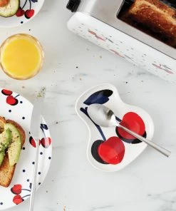 Kate Spade Vintage Cherry Dot Spoon Rest