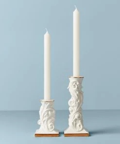Lenox Autumn Studio 2-Piece Candlestick Set Home Décor