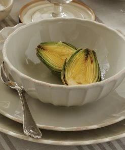 Lenox French Perle Scallop 12-Piece Dinnerware Set