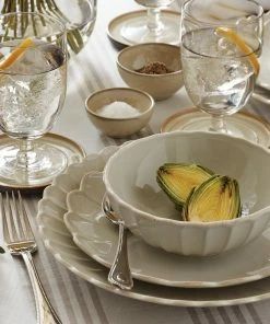Lenox French Perle Scallop 12-Piece Dinnerware Set