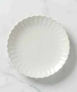 Lenox French Perle Scallop Dinner Plate