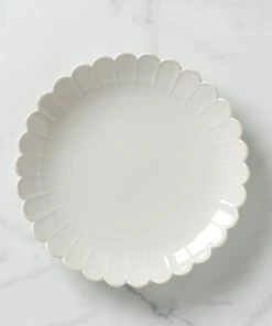 Lenox French Perle Scallop Platter Dinnerware