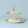 Lenox Holiday 2-Tiered Server Dinnerware