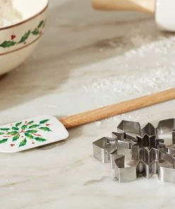 Lenox Holiday Spatula With Snowflake Cookie Cutter Kitchen