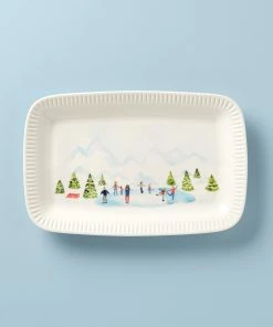 Lenox Profile Snow Day Platter