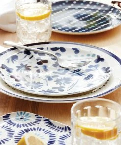 Kate Spade Dinnerware Floral Way 4-Piece Accent Plate Set