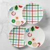 Kate Spade Cookie Time 4-Piece Accent Plate Set