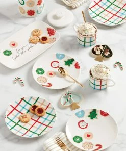 Kate Spade Cookie Time 4-Piece Accent Plate Set