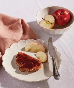 Lenox French Perle Scallop 4-Piece Accent Plate Set Dinnerware