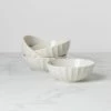 Lenox Dinnerware French Perle Scallop 4-Piece Bowl Set