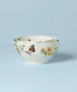Lenox Butterfly Meadow 3-Piece Bowl Set