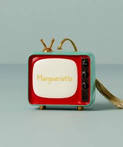 Lenox Personalized Ornaments Retro TV Ornament