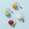 Lenox Macaron Christmas Characters 4-Piece Ornament Set Décor