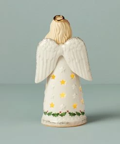 Lenox Holiday Angel Light-Up Figurine Décor