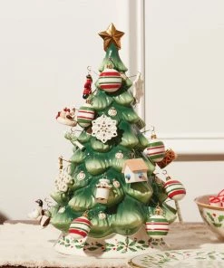 Lenox Treasured Traditions Advent Calendar Tree Set Décor