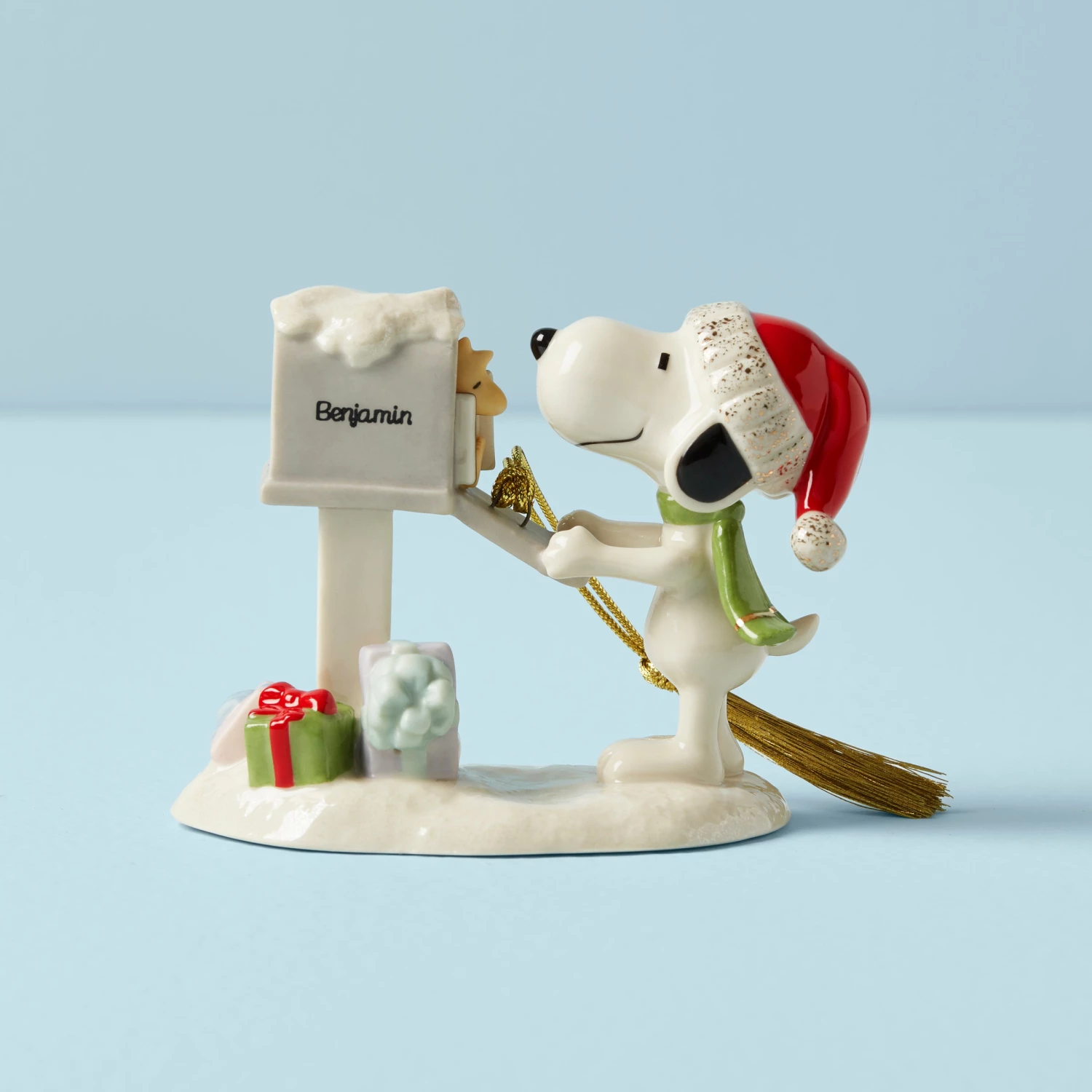 Lenox Personalized Ornaments Snoopy's Letter To Santa Ornament