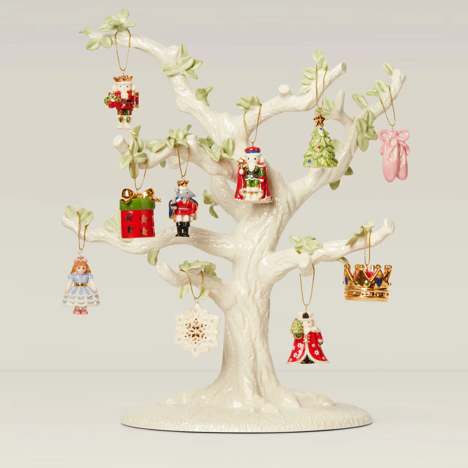 Lenox The Nutcracker 10-Piece Ornament & Tree Set Ornament Trees