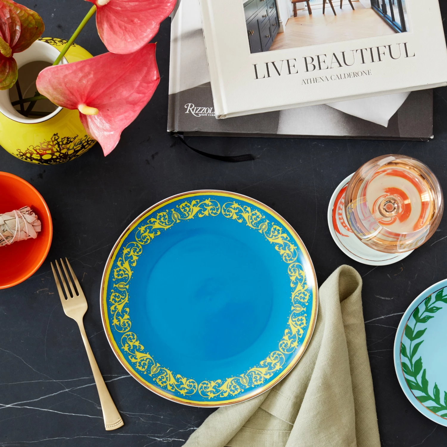 Lenox LX Remix Assorted 4-Piece Accent Plate Set