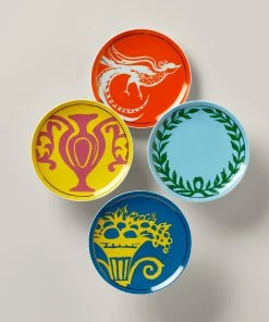 Lenox LX Remix 4-Piece Tidbit Plate Set Dinnerware