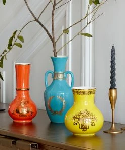 Lenox LX Remix Orange Vase Home Décor