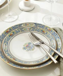 Lenox Autumn White 4-Piece Dinner Plate Set