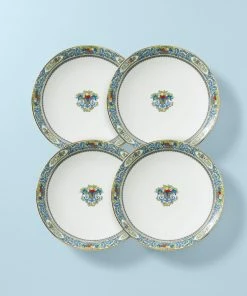 Lenox Autumn White 4-Piece Dinner Plate Set