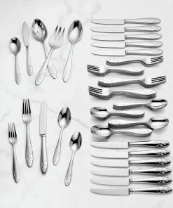 Lenox Butterfly Meadow 65-Piece Flatware Set