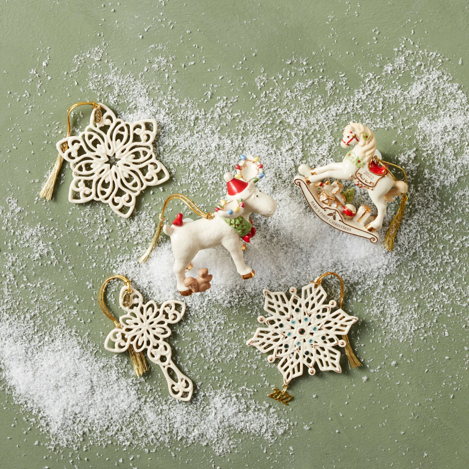 Lenox Annuals 2022 Annual Gemmed Snowflake Ornament