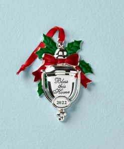 Lenox Annuals 2022 Bless This Home Ornament