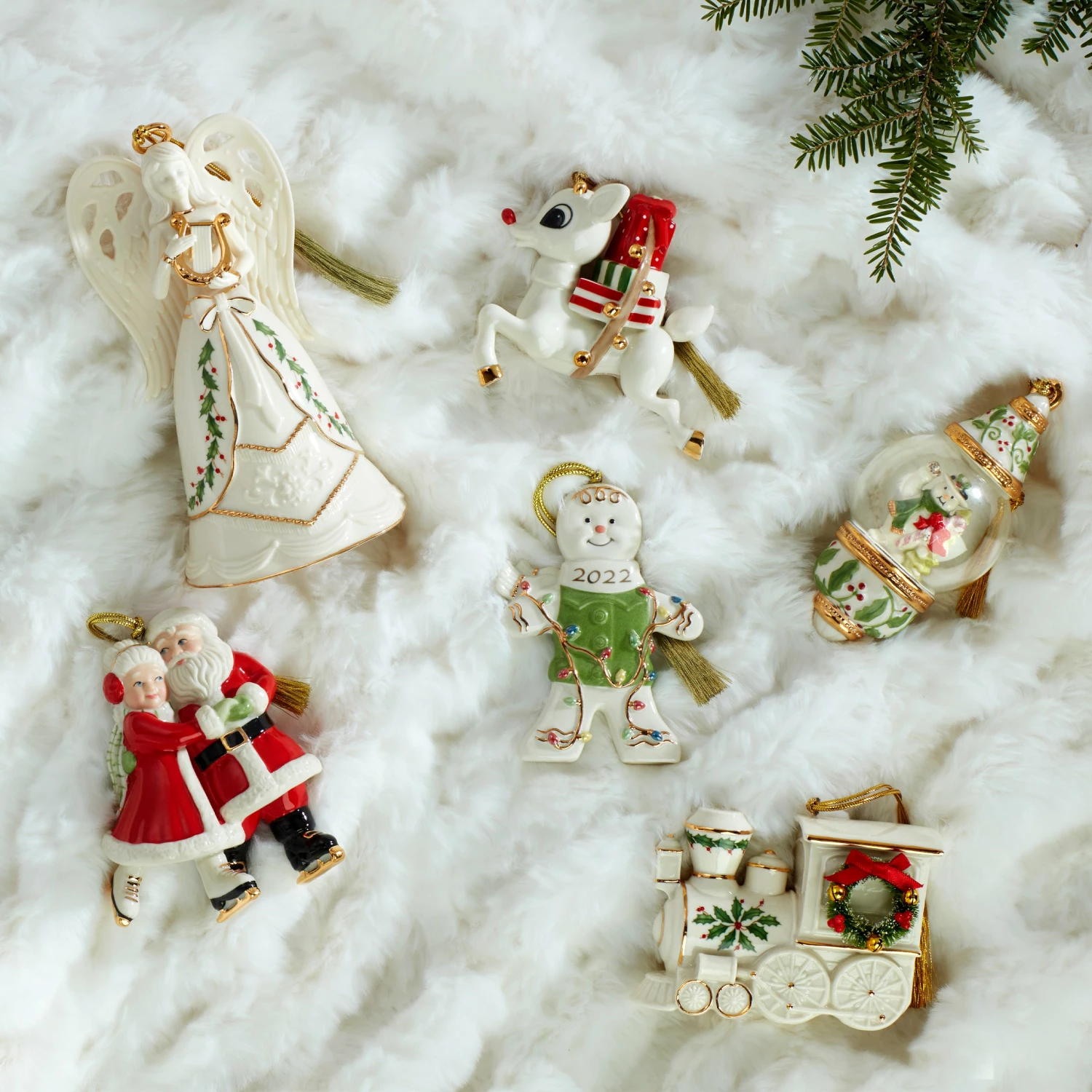 Lenox New Arrivals Snowman Globe Ornament