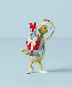 Lenox Grinch With All The Gifts Ornament New Arrivals