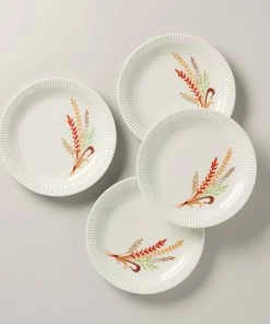 Lenox Profile Harvest 4-Piece Accent Plate Set Dinnerware