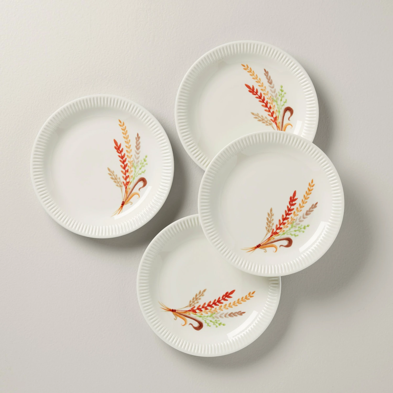 Lenox Profile Harvest 4-Piece Accent Plate Set Dinnerware
