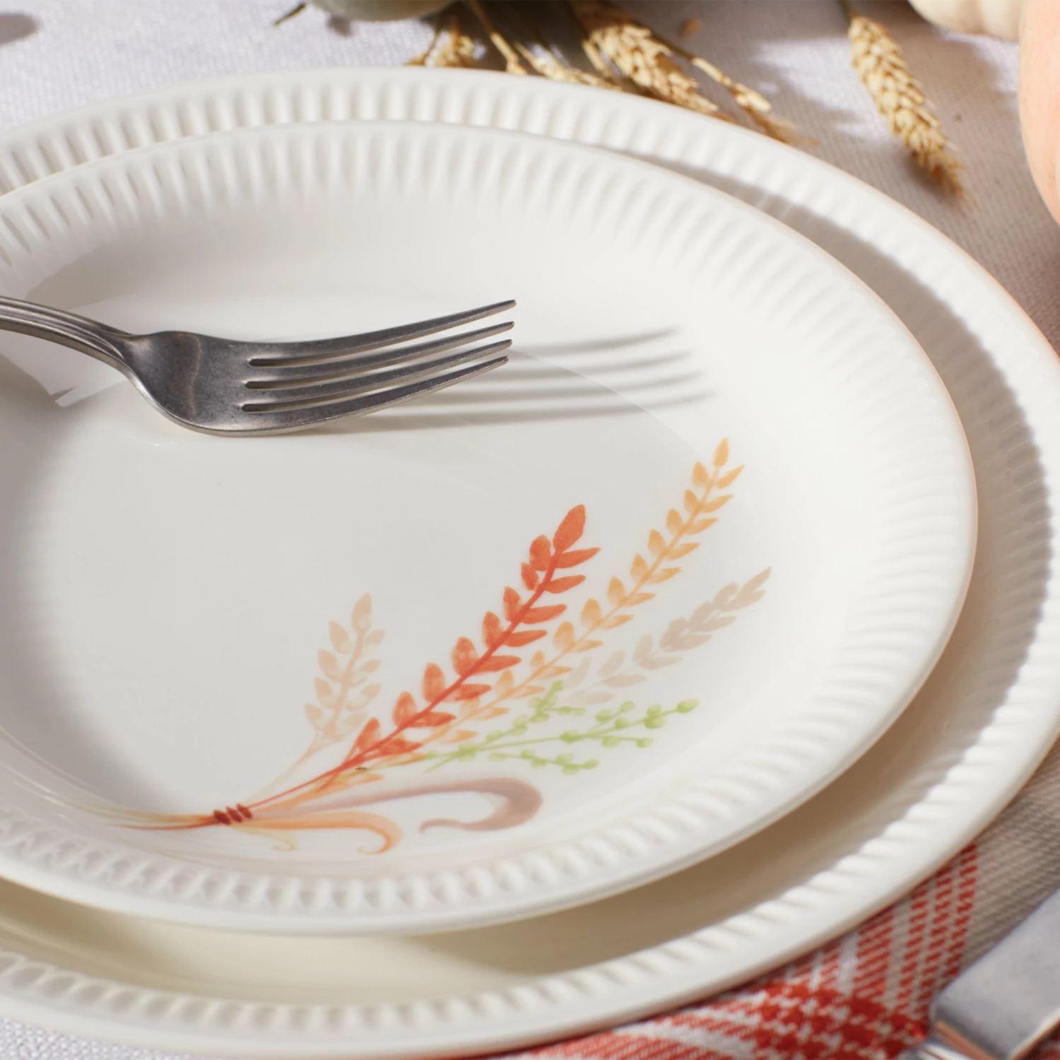 Lenox Profile Harvest 4-Piece Accent Plate Set Dinnerware